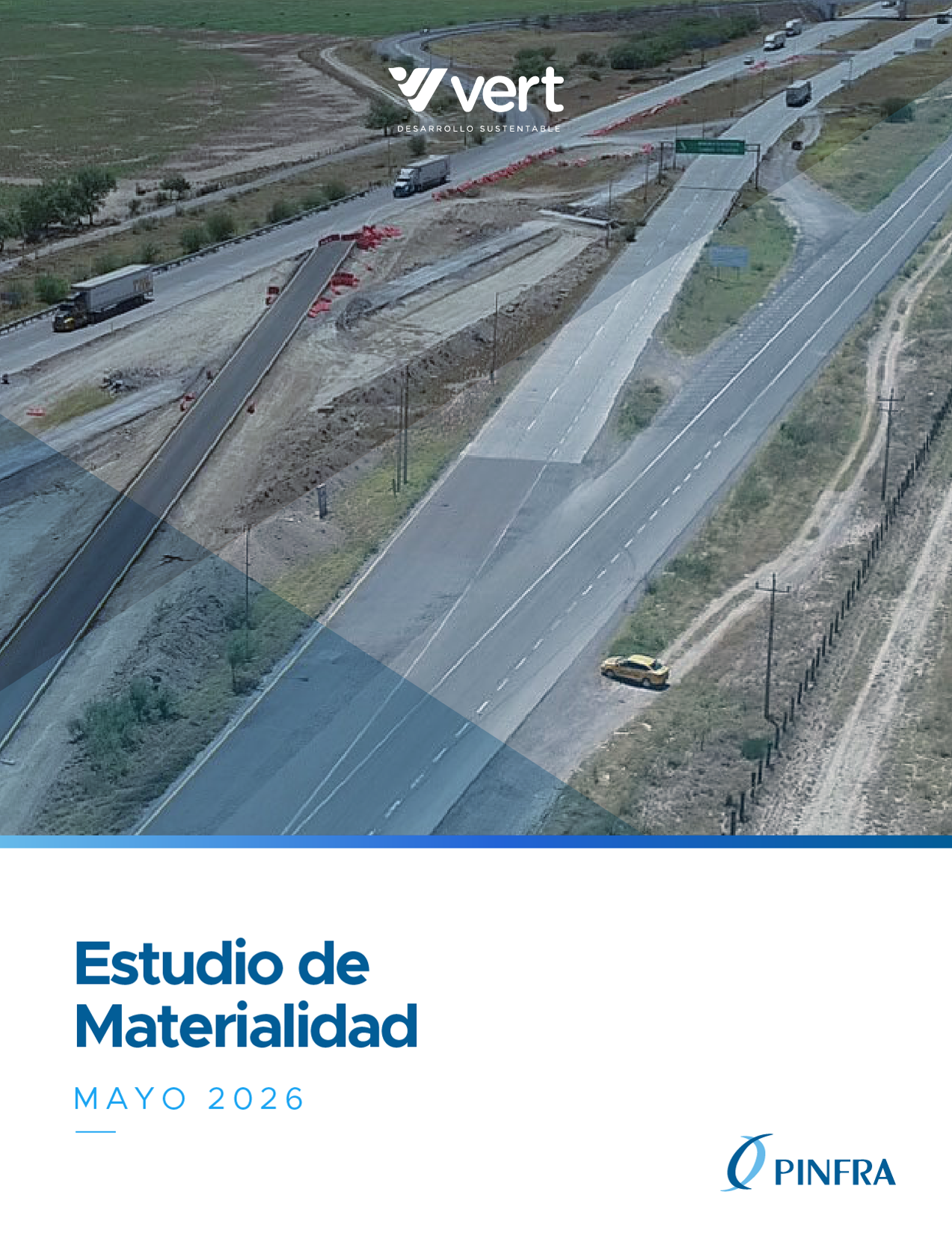 Cover of the Impact Materiality Assessment — Concesionaria Monterrey–Nuevo Laredo